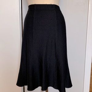 St. John collection by Marie Gray black knit skirt size 10